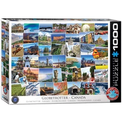 EuroGraphics 1000 db-os puzzle - Globetrotter, Canada (6000-0780)