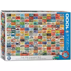 EuroGraphics 1000 db-os puzzle - The VW Groovy Bus (6000-0783)