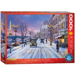 EuroGraphics 1000 db-os puzzle - Christmas Eve in Paris, Dominic Davison (6000-0785)