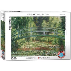 EuroGraphics 1000 db-os puzzle - The Japanase Footbridge, Monet (6000-0827)