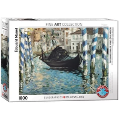 EuroGraphics 1000 db-os puzzle - The Grand Canal of Venice, Manet (6000-0828)