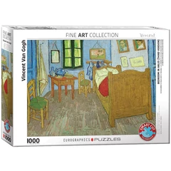 EuroGraphics 1000 db-os puzzle - Bedroom in Arles, Van Gogh (6000-0838)