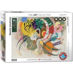 EuroGraphics 1000 db-os puzzle - Dominant Curve, Kandinsky (6000-0839)