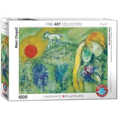 EuroGraphics 1000 db-os puzzle - The Lovers of Vence, Chagall (6000-0848)