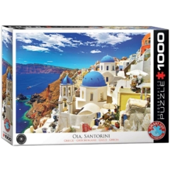 EuroGraphics 1000 db-os puzzle - Oia, Santorini, Greece (6000-0944)
