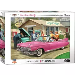 EuroGraphics 1000 db-os puzzle - The Pink Caddy (6000-0955)