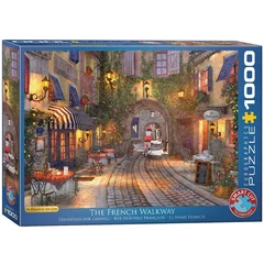 EuroGraphics 1000 db-os puzzle - The French Walkway, Dominic Davison (6000-0961)