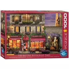 EuroGraphics 1000 db-os puzzle - The Red Hat Restaurant, Paris, David MacLean (6000-0963)