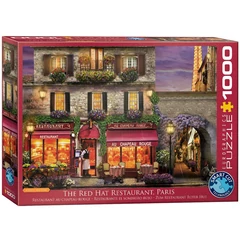 EuroGraphics 1000 db-os puzzle - The Red Hat Restaurant, Paris, David MacLean (6000-0963)