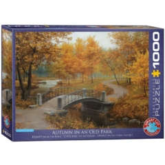 EuroGraphics 1000 db-os puzzle - Autumn in an Old Park, Eugene Lushpin (6000-0979)