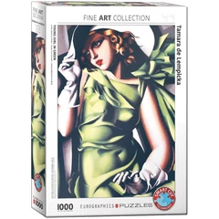 EuroGraphics 1000 db-os puzzle - Young Girl in Green, Lempicka (6000-1058)