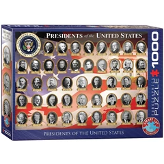 EuroGraphics 1000 db-os puzzle - Presidents of the United States (6000-1432)