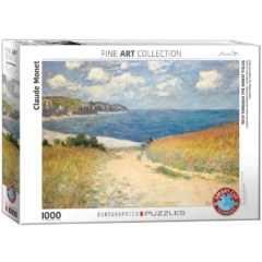 EuroGraphics 1000 db-os puzzle - Path through the Wheat Fields, Monet (6000-1499)