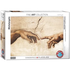 EuroGraphics 1000 db-os puzzle - Creation of Adam, Michelangelo - Detail (6000-2016)