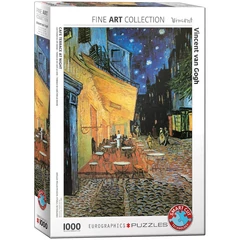 EuroGraphics 1000 db-os puzzle - Cafe Terrace at Night, Van Gogh (6000-2143)