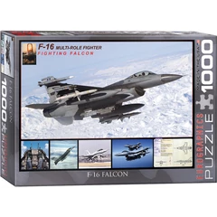 EuroGraphics 1000 db-os puzzle - F-16 Fighting Falcon (6000-4956)