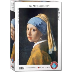 EuroGraphics 1000 db-os puzzle - Girl with the Pearl Earring, Vermer (6000-5158)