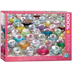 EuroGraphics 1000 db-os puzzle - Tea Cup Collection (6000-5314)