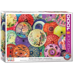 EuroGraphics 1000 db-os puzzle - Asian Oil-Paper Umbrellas (6000-5317)