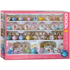 EuroGraphics 1000 db-os puzzle - The China Cabinet (6000-5341)