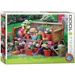 EuroGraphics 1000 db-os puzzle - Garden Bench (6000-5345)