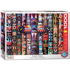 EuroGraphics 1000 db-os puzzle - Totem Poles (6000-5349)
