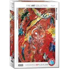 EuroGraphics 1000 db-os puzzle - The Triumph of Music, Chagall (6000-5418)
