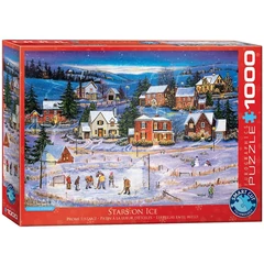 EuroGraphics 1000 db-os puzzle - Stars on Ice, Bourque (6000-5440)