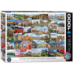 EuroGraphics 1000 db-os puzzle - Globetrotter, United Kingdom (6000-5464)