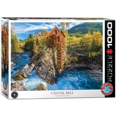 EuroGraphics 1000 db-os puzzle - Crystal Mill, Colorado, USA (6000-5473)