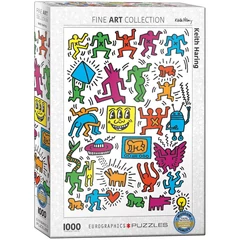 EuroGraphics 1000 db-os puzzle - Collage, Keith Haring (6000-5513)