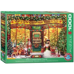 EuroGraphics 1000 db-os puzzle - The Christmas Shop, Garry Walton (6000-5521)