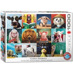 EuroGraphics 1000 db-os puzzle - Funny Animals, Lucia Heffernan (6000-5524)
