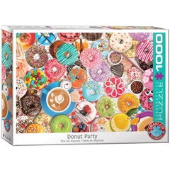 EuroGraphics 1000 db-os puzzle - Donut Party (6000-5602)