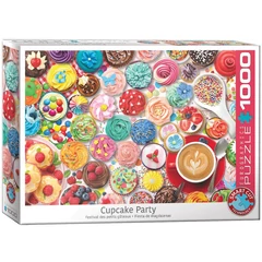 EuroGraphics 1000 db-os puzzle - Cupcake Party (6000-5604)