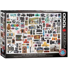 EuroGraphics 1000 db-os puzzle - The World of Cameras (6000-5627)