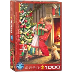 EuroGraphics 1000 db-os puzzle - Chistmas Surprise by Simon Treadwell (6000-5640)