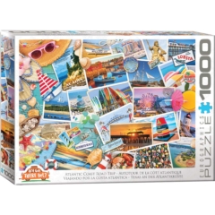 EuroGraphics 1000 db-os puzzle - Atlantic Coast (6000-5796)