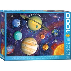 EuroGraphics 1000 db-os puzzle - Planets of the Solar System (6000-5823)