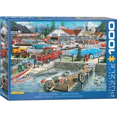 EuroGraphics 1000 db-os puzzle - Let's Go Fishing, Ken Zylla (6000-5868)