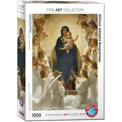 EuroGraphics 1000 db-os puzzle - Virgin with Angels, Bouguereau (6000-7064)