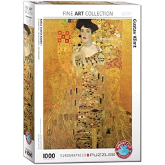 EuroGraphics 1000 db-os puzzle - Adele Bloch-Bauer I - Gustav Klimt (6000-9947)