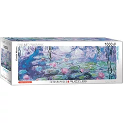 EuroGraphics 1000 db-os Panoráma puzzle - Waterlilies, Monet - Detail (6010-4366)