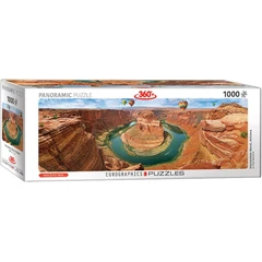 EuroGraphics 1000 db-os Panoráma puzzle - AirPano - Horseshoe Bend, Arizona (6010-5371)