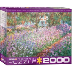 EuroGraphics 2000 db-os puzzle - Monet's Garden, Claude Monet (8220-4908)