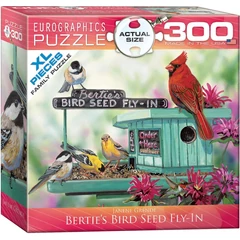 EuroGraphics 300 db-os XL puzzle - Bertie's Bird Seed Fly-In (8300-0604)