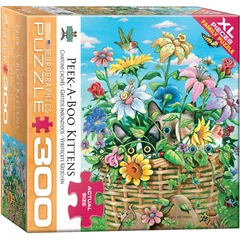 EuroGraphics 300 db-os XL puzzle - Pick-a-Boo Kittens (8300-5368)