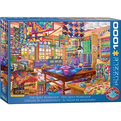 EuroGraphics 1000 db-os puzzle - The Quilt Workshop (6000-5859)