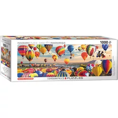 EuroGraphics 1000 db-os Panoráma puzzle - Balloon Lift off (6010-5923)
