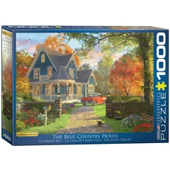 Eurographics 1000 db-os puzzle - Dominic Davison - The Blue Country House (6000-0978)